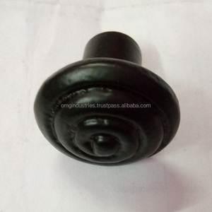 OMG Industries Pomo de puerta de gallo de hierro fundido antiguo para armarios, tocadores, baños, cocina, cajones, almacenes, centros comerciales - Product Image 6