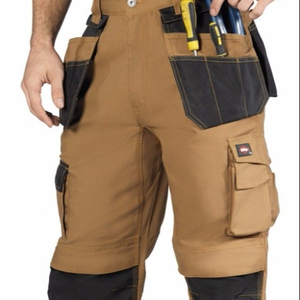 Pantalones de Trabajo de Algodón Personalizados con Múltiples Bolsillos para Hombre, de Alta Calidad, Antibacterianos, Transpirables, de Secado Rápido, Tallas Grandes, Uniformes de Trabajo de Primavera - Product Image 1