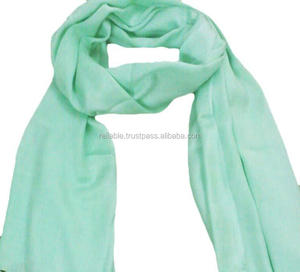 Light-Colored PASHMINA Rayon <b>Shawl</b> <b>Wrap</b> for Spring and Summer - Product Image 5