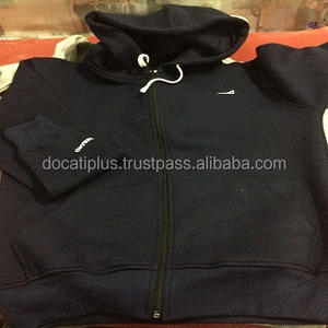 เสื้อฮู้ดมีซิปของผู้ชายผ้าถักกันน้ำมีรอยยับไม่ยับ - Product Image 1