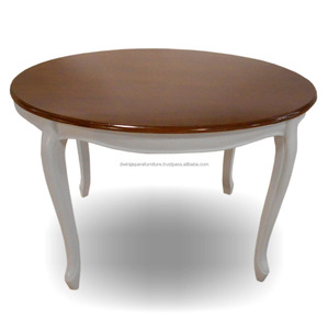 Bonito juego de comedor de madera de estilo francés, muebles para uso doméstico - Product Image 4