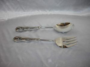 Cuillère à fourchette moderne en acier inoxydable Hot Vantage Luxury Fancy avec couverts polis brillants accessoires d'utilisation de vaisselle de cuisine - Product Image 4