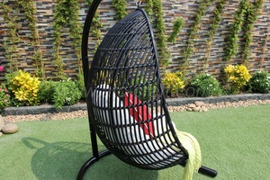 Eagle Collection - Top Selling UV Resistant All Weather Rattan <b>Egg</b> <b>Chair</b> <b>Outdoor</b> Furniture- Hammock RAHM-002A (Style 2) - Product Image 6