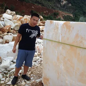 Blocos de pedra branco de mármore natural do vietnã, venda de superfície de parede forma pedras de origem tipo cores garantia