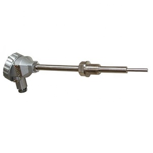 مجس مقاوم للصدأ قابل للتخصيص 3 أسلاك مقاوم للحمض <span class=keywords><strong>Pt100</strong></span> RTD مستشعر درجة الحرارة نظرية مقياس الحرارة المقاومة - Product Image 1