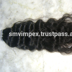 India, proveedor de ondas profundas, cutículas completas intactas, baratas, remy curl, ondulado, 100%, extensiones de cabello humano - Product Image 2