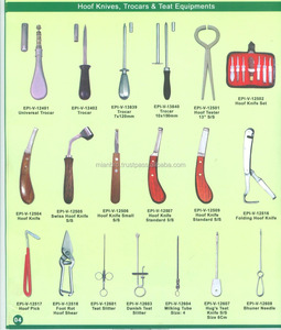 2018vVeterinary instrumentos castrante equipo trocares y tetina equipo - Product Image 1