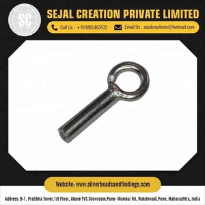 Materiales para hacer joyas de plata esterlina B213 Cuentas sueltas y hallazgos dirigidos a artistas y artesanos Cuentas de metal - Product Image 5