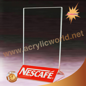 Factory 8.5 X 11 Inches Slant Back Acrylic Sign Holder/acrylic Menu Holder - Product Image 4