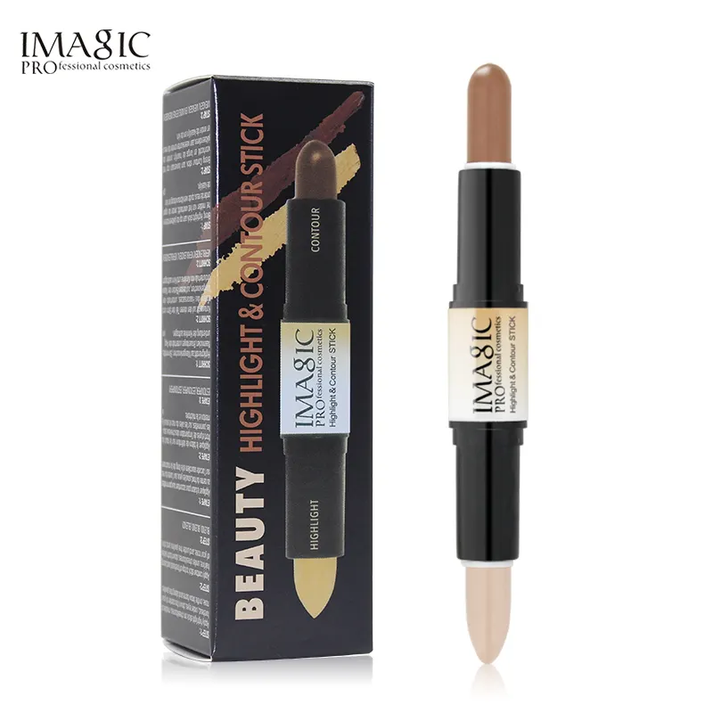 IMAGIC Top Quality Brand Makeup Bronzer & Highlighter Cosmetics Face Highlighter Shimmer Powder Cream Brighten Light Stick