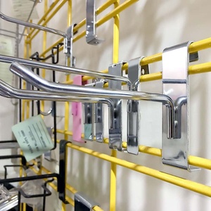 Slatwall แขวนป้ายแสดงโลหะยูโรตะขอ - Product Image 5