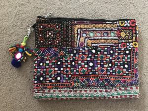 กระเป๋างานราตรีสไตล์โบฮีเมียนหนังแท้เงื้อมมือที่สง่างาม - Product Image 5