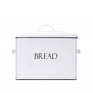 Vintage boîte à pain en métal - Product Image 4