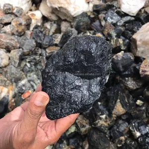 Turmalina negra Natural, piedra rugosa - Product Image 1