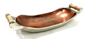 Tendance récente Forme moderne et élégante Plateau de service décoratif en aluminium pour la décoration de table à manger de mariage avec logo personnalisé - Product Image 4