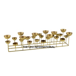 Metal Christmas Candle Holder - Product Image 1