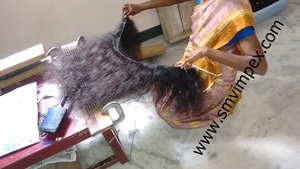 Extensiones de cabello humano de calidad para tejer cabello de templo crudo indio sin procesar 100% - Product Image 6