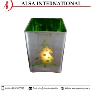 Bougeoirs en verre votive de haute qualité pour la décoration de la maison meilleure qualité en vente - Product Image 3