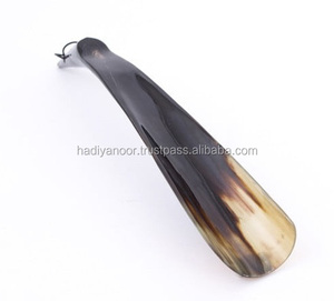 Chausse-pied de buffle naturel poli à la main avec cuir personnalisé et porte-chaussure à vendre - Product Image 2