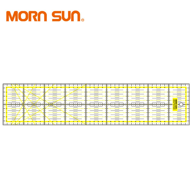 Taiwan stable supply scale sewing rectangular 45cmx10cm square quilting ruler for measure