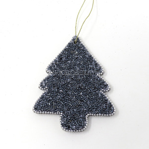 Adornos navideños con cuentas, decoración navideña hecha a mano para árbol de Navidad, artículos de festival de lujo para interiores, decoración navideña India - Product Image 2