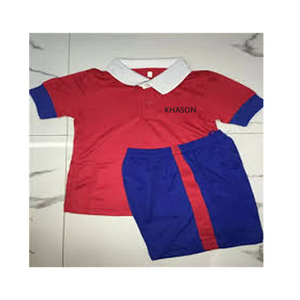 Traje de fútbol COLOR Y DISEÑO PERSONALIZADO UNIFORMES DE FÚTBOL DE COLOR ROJO Y AZUL MUJERES BARATAS CAMISETA DE ENTRENAMIENTO SU - Product Image 1
