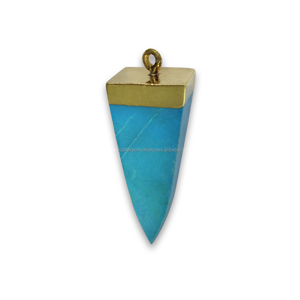 Petites pyramides naturelles, pendentif, collier de mode, bijoux pendentifs et breloques, pierre précieuse - Product Image 3