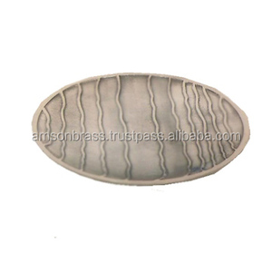Plat de service de qualité supérieure plat de service de forme ronde pour la vente en gros de plateau rond en métal de style vintage plat moderne - Product Image 1