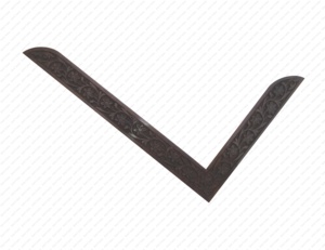 Carré maçonnique en bois sculpté-Petit (AC 2723) - Product Image 2