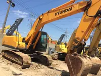 Hyundai-excavadora R215-7 de segunda mano, en stock
