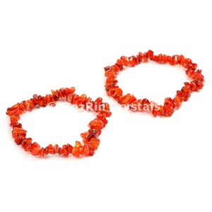Gemstone Ruby Fuchsite Chips <b>Bracelets</b> - Product Image 4