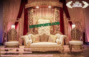Decoración de escenario de boda con temática marroquí, escenario de boda asiático, a la venta, último fabricante - Product Image 2