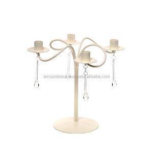 Décoration d'intérieur, candélabre sur pied en aluminium à défilement, Noël, écologique, fait à la main, revêtement en poudre - Product Image 3