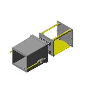 Panel DIN con logotipo personalizado, caja de conexiones de control, resistente al agua, material ABS, nivel de protección IP66 (96x96x150) - Product Image 1