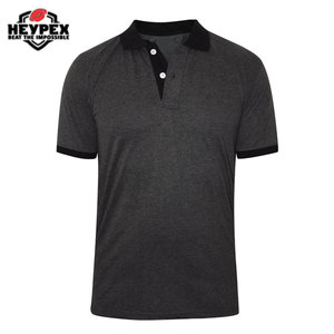 Coton biologique pour hommes pour polos Bamboo Summer Short Sleeve Eco-Friendly Blank Design Knitted Fabric 2025 - Product Image 3