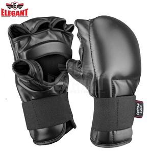 Guantes de sparring MMA de cuero PU de colores personalizados de alta calidad Cuero de vaca impreso para adultos con logotipo personalizado - Product Image 4
