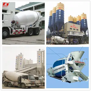 Camiones mezcladores de hormigón JCD9 de gran escala, herramientas de transporte de cemento para construcción de China, en venta