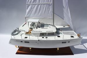 เรือไม้จำลองทำด้วยมือ450F ลากอนสินค้าของขวัญแปลกใหม่ - Product Image 3