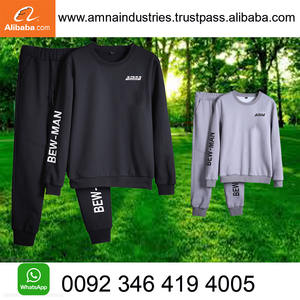 Tenue de survêtement pour homme, combinaison de jogging, survêtement à coupe cintrée - Product Image 3