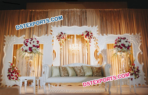 Portable Modern Wedding Stage <b>Backdrop</b> <b>Frame</b> Exquisite Elegant Panel for Party Event Elegant Wedding Stage Decoration - Product Image 6