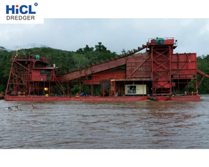 Máquina de dragado de diamantes y arena de río, cadena de cubo, HBC60 60m, 3/h, China - Product Image 3