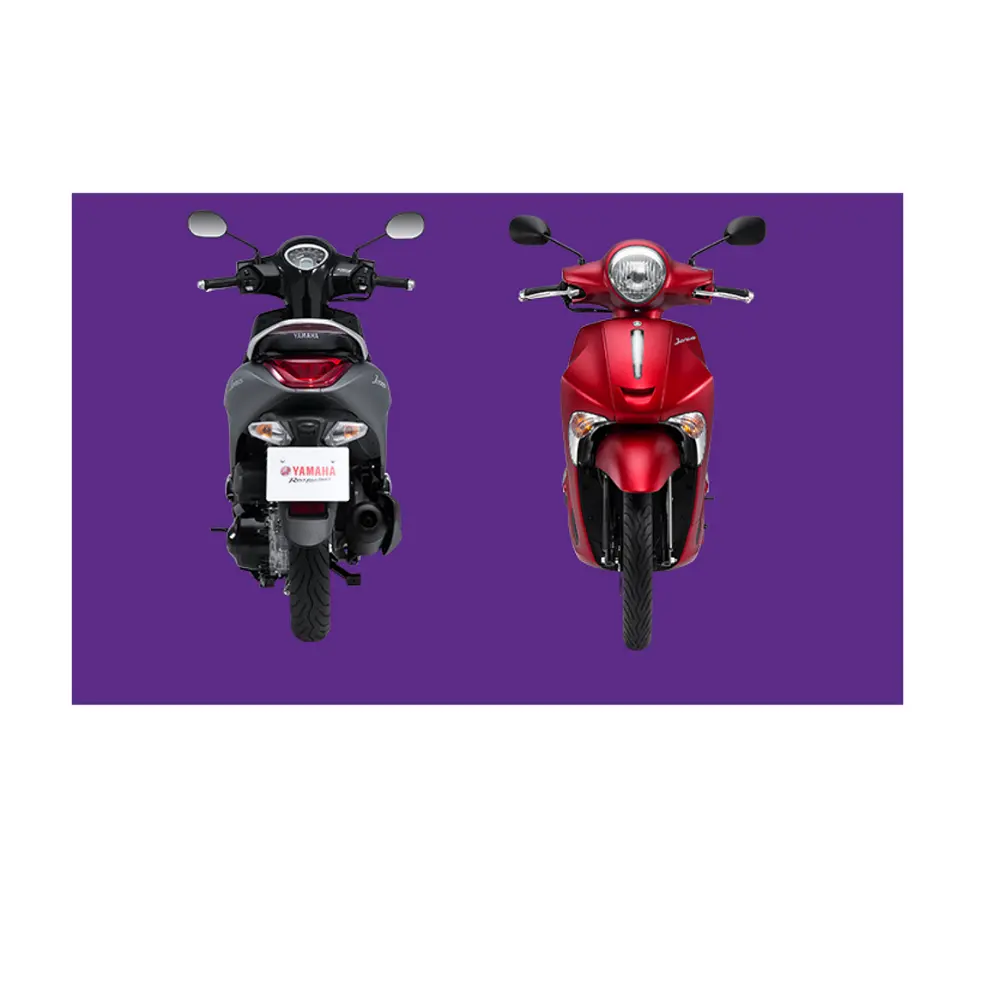 BEST SALE !!! High quality scooter motorcycle 125cc (Janusz Premium) Grey/ Red