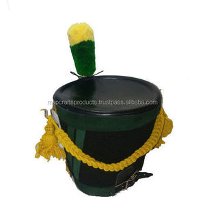 Fashionable Custom Requirement Logo Adjustable <b>Men</b> Handmade Embroidery Napoleon Shako <b>Hats</b> - Product Image 1