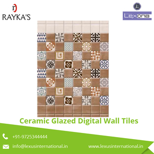 Carreaux muraux intérieurs classiques modernes Céramique émaillée brillante Carreaux muraux numériques au prix de gros - Product Image 6