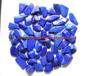 Pierres précieuses lâches de lapis lazuli naturelles polies à la main dégringolées pour une qualité supérieure - Product Image 6