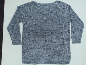 Haute qualité tricoté à la main dames laine/cachemire hiver pull col rond pull manches longues solide grande taille Bangladesh marque - Product Image 6