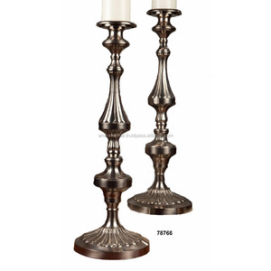 Brass Candle Stand With Antique Finished Decorative Stand <b>for</b> Home Wedding Parties & <b>Hall</b> - Product Image 1