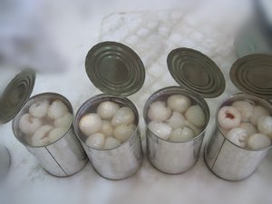 ลิ้นจี่กระป๋องในกระป๋องดีบุก - Product Image 3