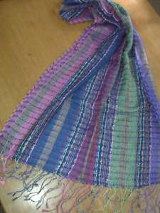 Écharpe d'hiver longue en viscose tissée pour femmes-Design personnalisable confortable Marque VIS - Product Image 4