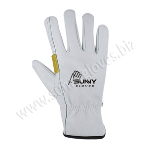 Gants de pilote en cuir de vache, doublures renforcée pour poignets, Keystone, peau de vache, fabriqué au pakistan - Product Image 3